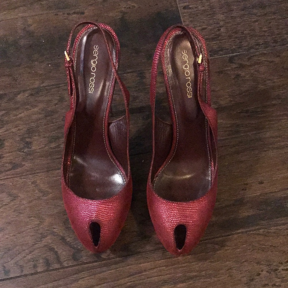 Sergio Rossi Sling Backs